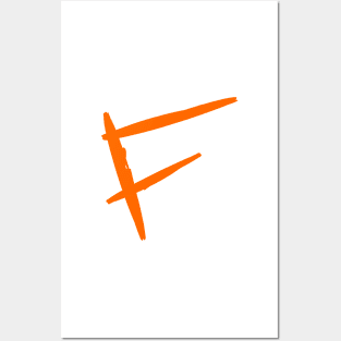F letter Posters and Art